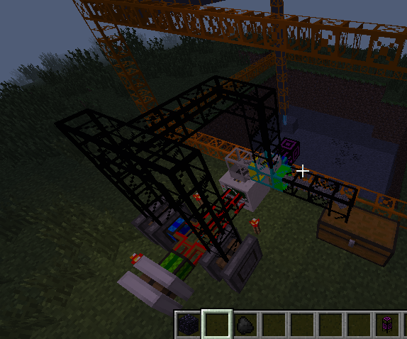 Minecraft BuildCraft 1.7.10 How to Build a Quarry