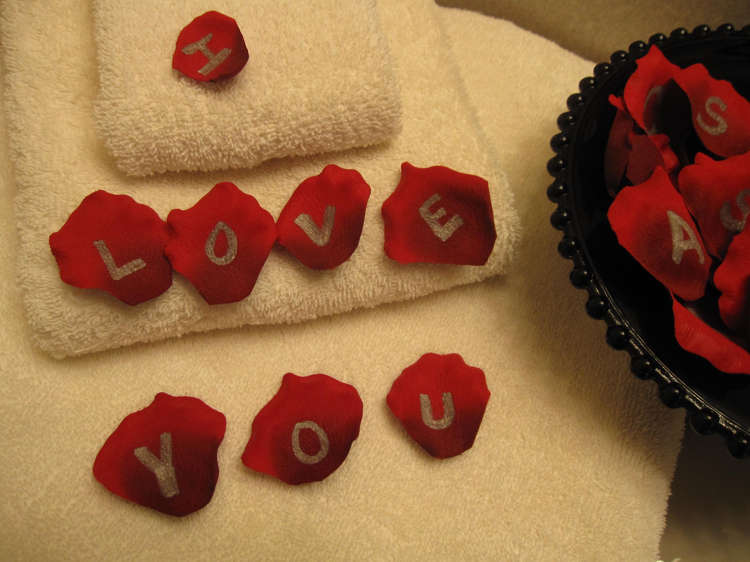 Rose Petal Love Notes