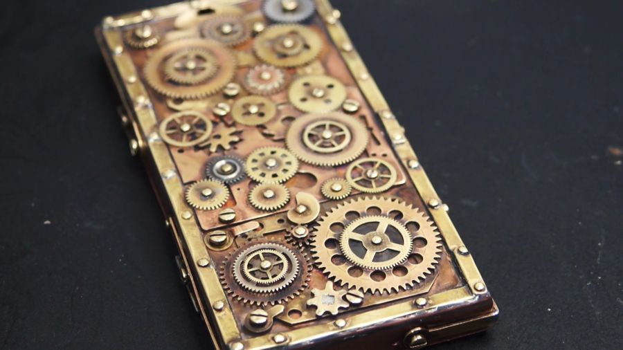 Steampunk DIY Phone Case - Copper and Brass : 6 Steps - Instructables Steampunk DIY Phone Case - Copper and Brass : 6 Steps - Instructables