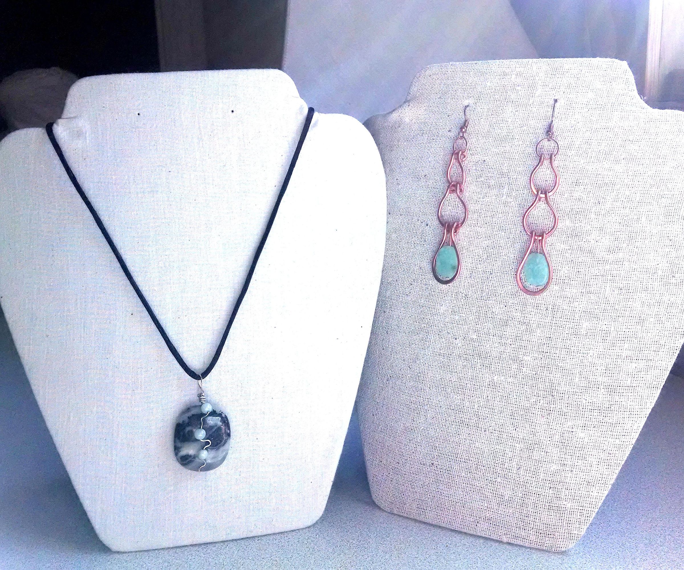 Jewelry Display Bust Re-cover