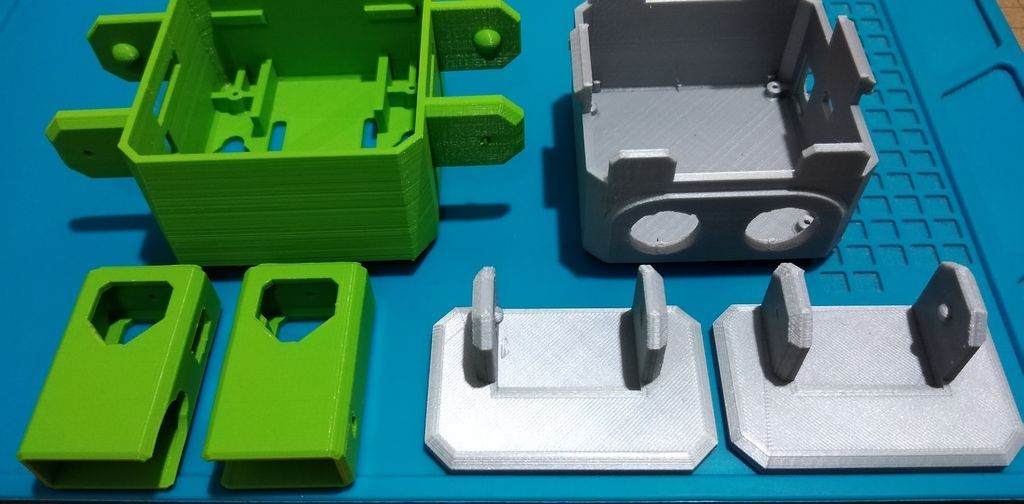 Robot Body 3D Printed Parts