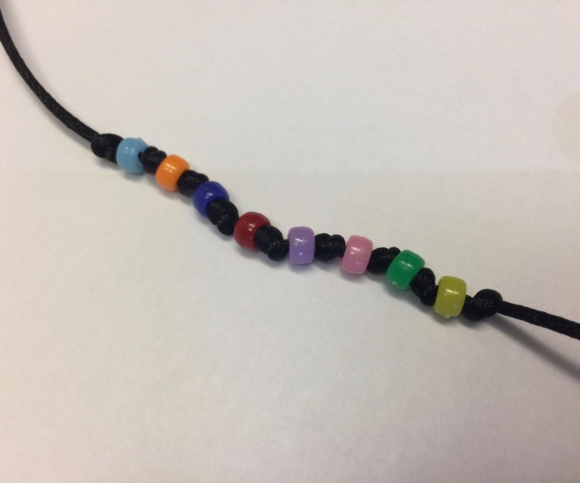 Simple Art Project - Bead Bracelet