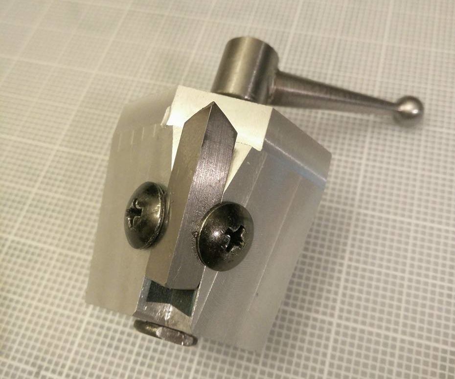 Tangential Tool Holder for Taig Lathe