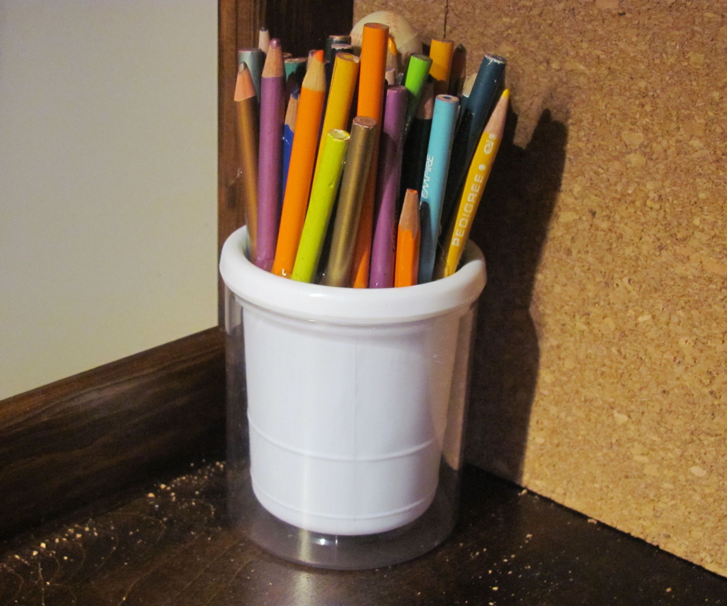 Absolutely Invisible Pencil Cup Compartment