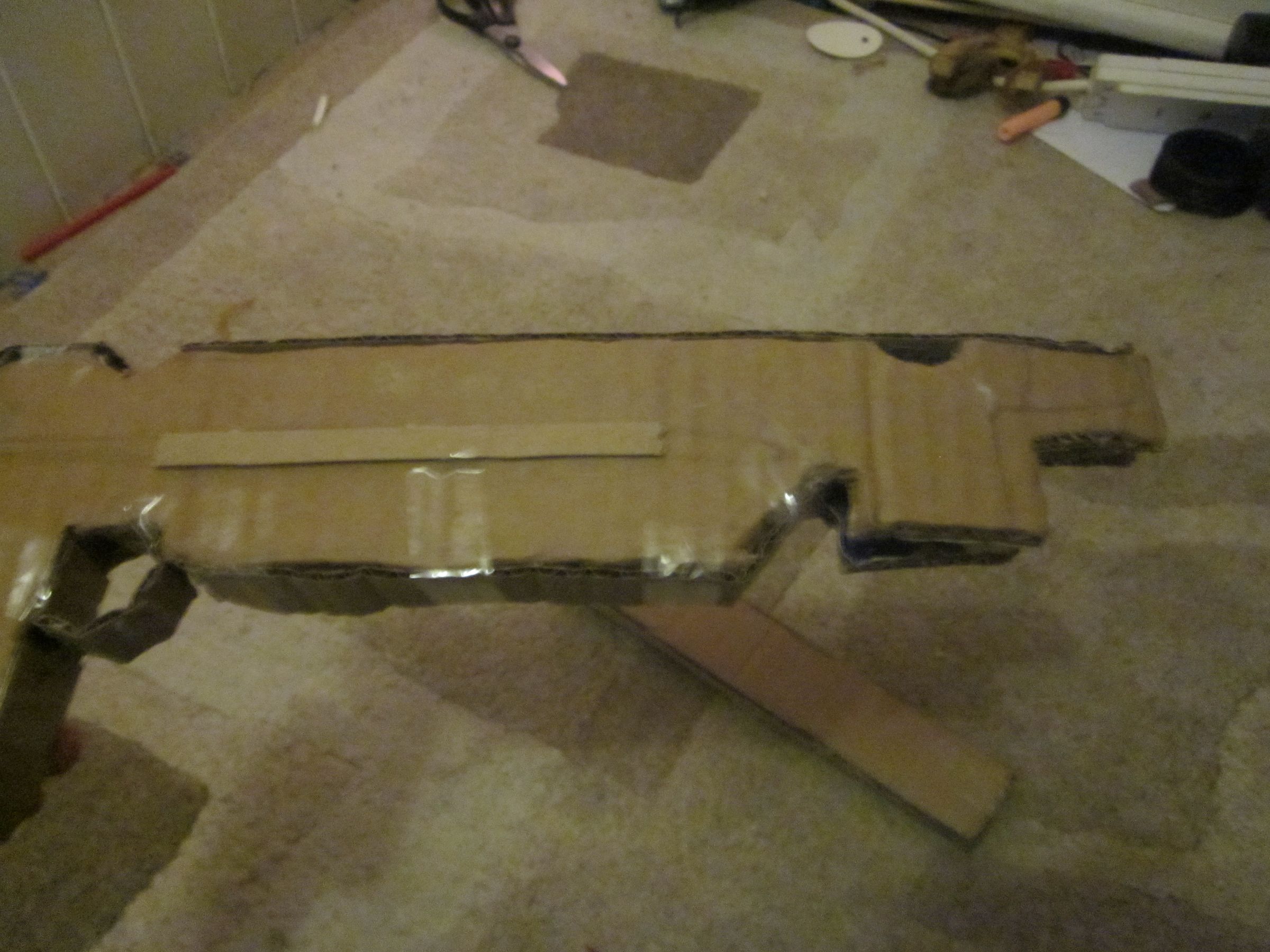 MP40 Cardboard Gun Prop Instructables