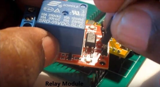 Connecting to Relay and LEDs to Arduino