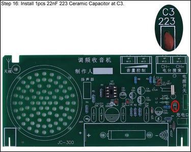 1pcs 22nF 223 Ceramic Capacitor