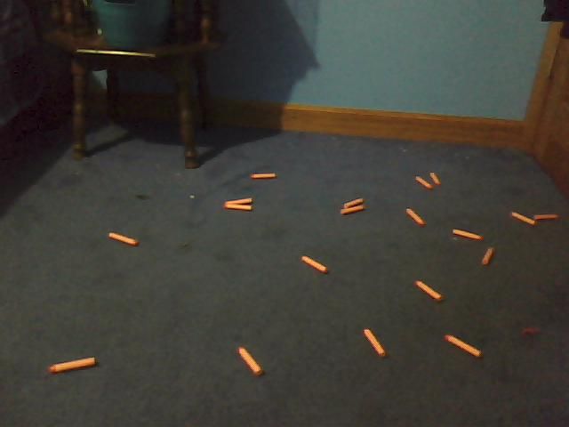 Nerf grenede with pin