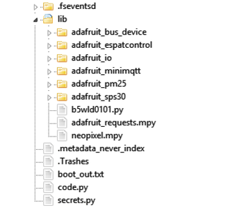 Installing CircuitPython and Sensor Data Publishing Program