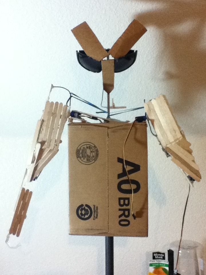 Cardboard Humanoid Robot