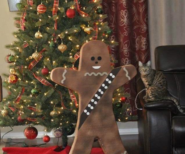 Gingerbread Chewie Cookie Decoration