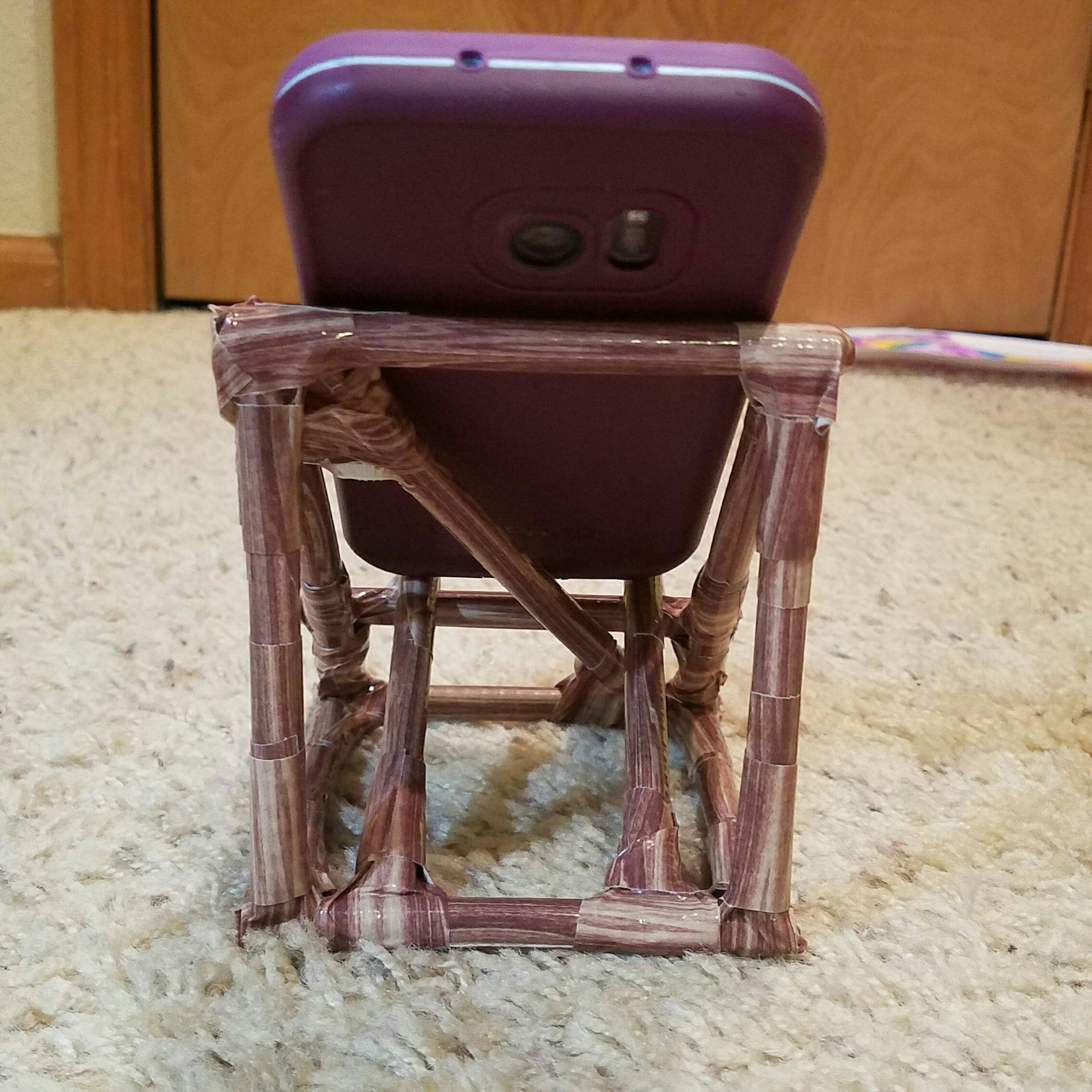 Duct Tape Phone Stand 4 Steps (with Pictures) Instructables