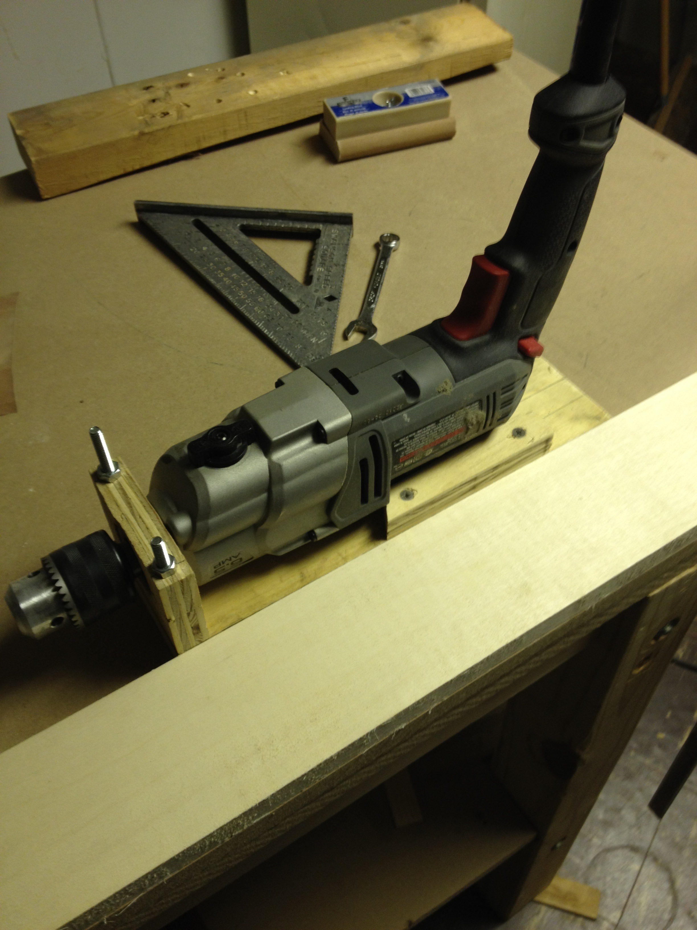 Horizontal boring jig
