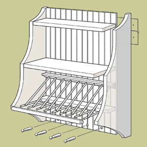 How to Build a Plate Rack : 4 Steps (with Pictures) - Instructables
