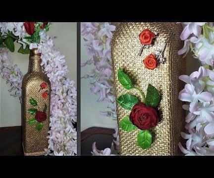 How to Decorate Glass Bottle