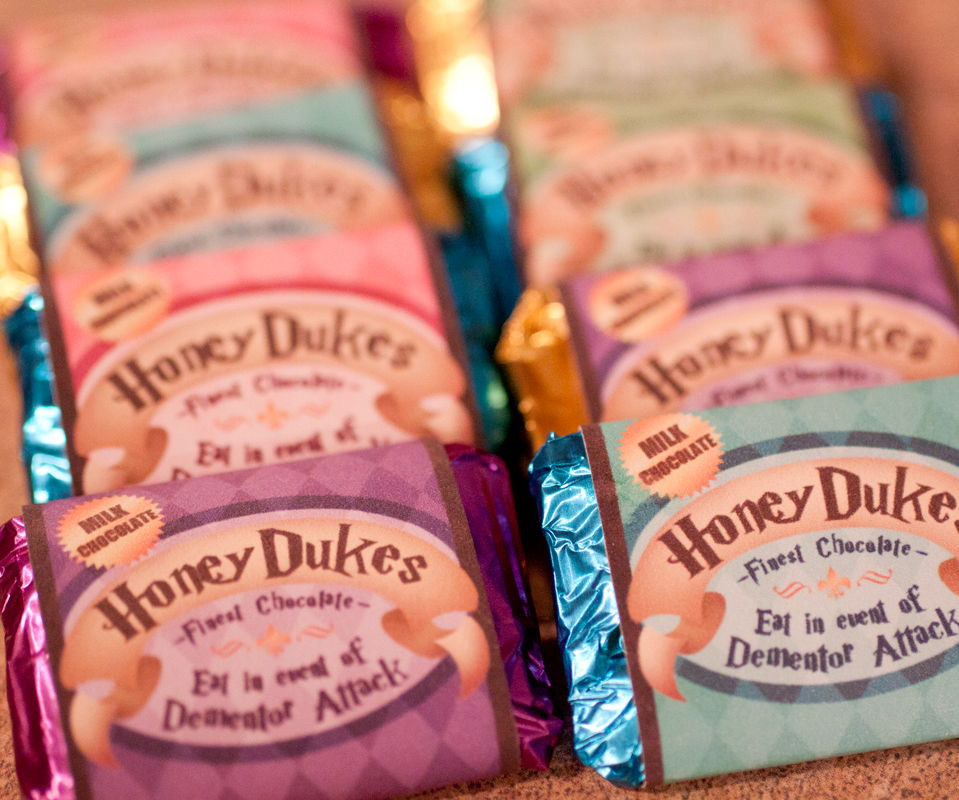 Mini Honeydukes Chocolate Bars