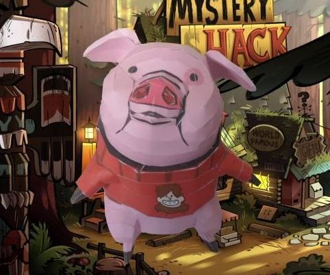 Gravity Falls Waddles Papercraft