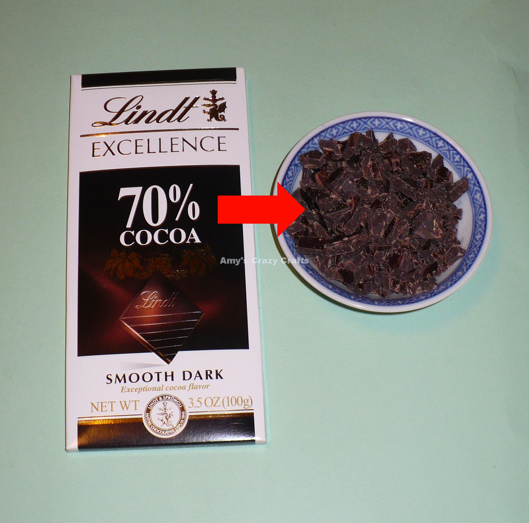 Easy No-Mess Chocolate Chunks From Chocolate Bars