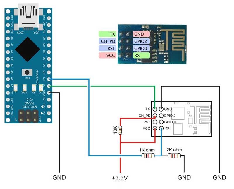 Arduino Wifi Module Schematic Learn How to Setup the Wifi Module ESP8266 by Using Just Arduino IDE ...