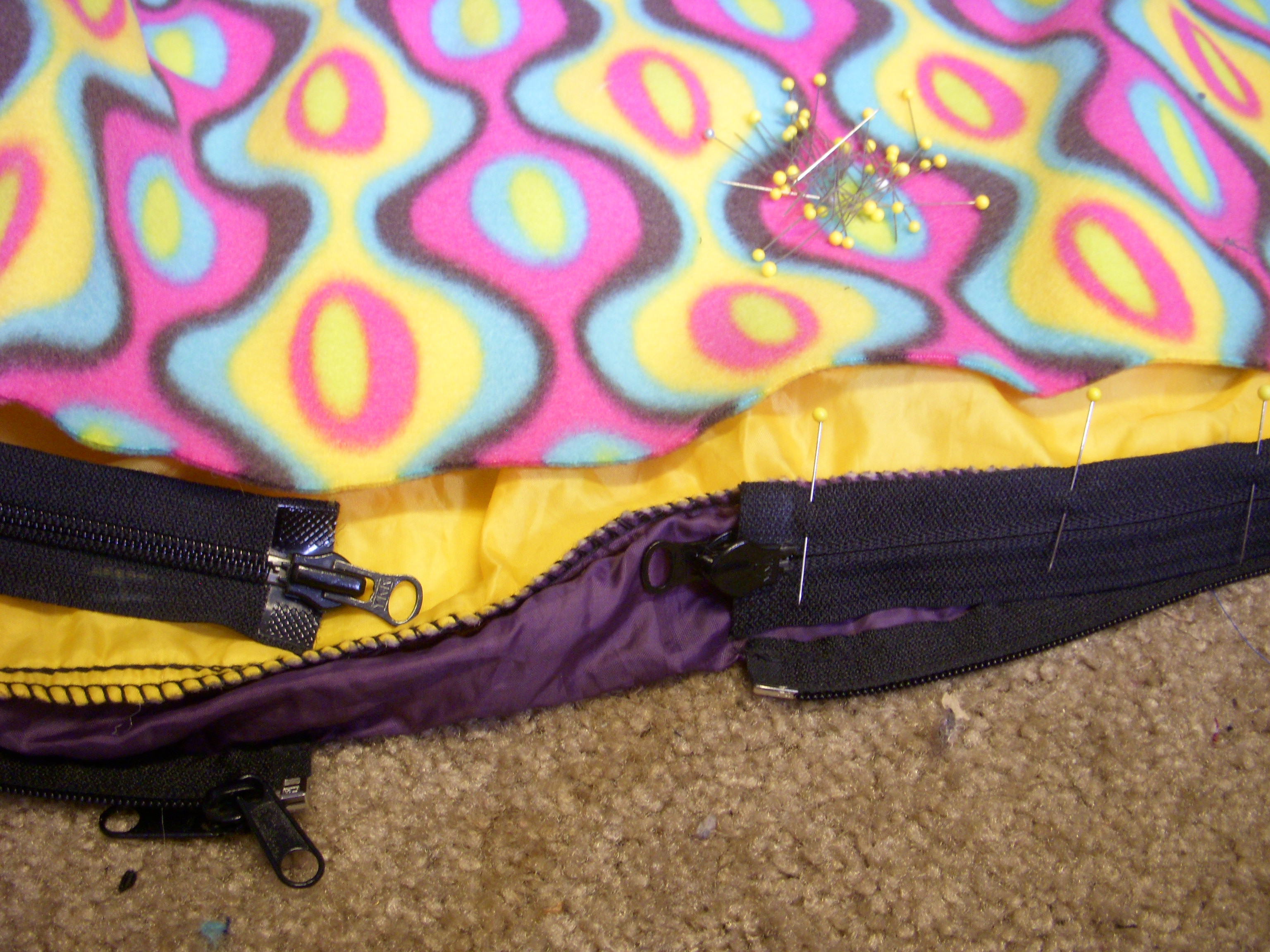 How to Sew a Sleeping Bag ZipIn Liner 9 Steps (with Pictures
