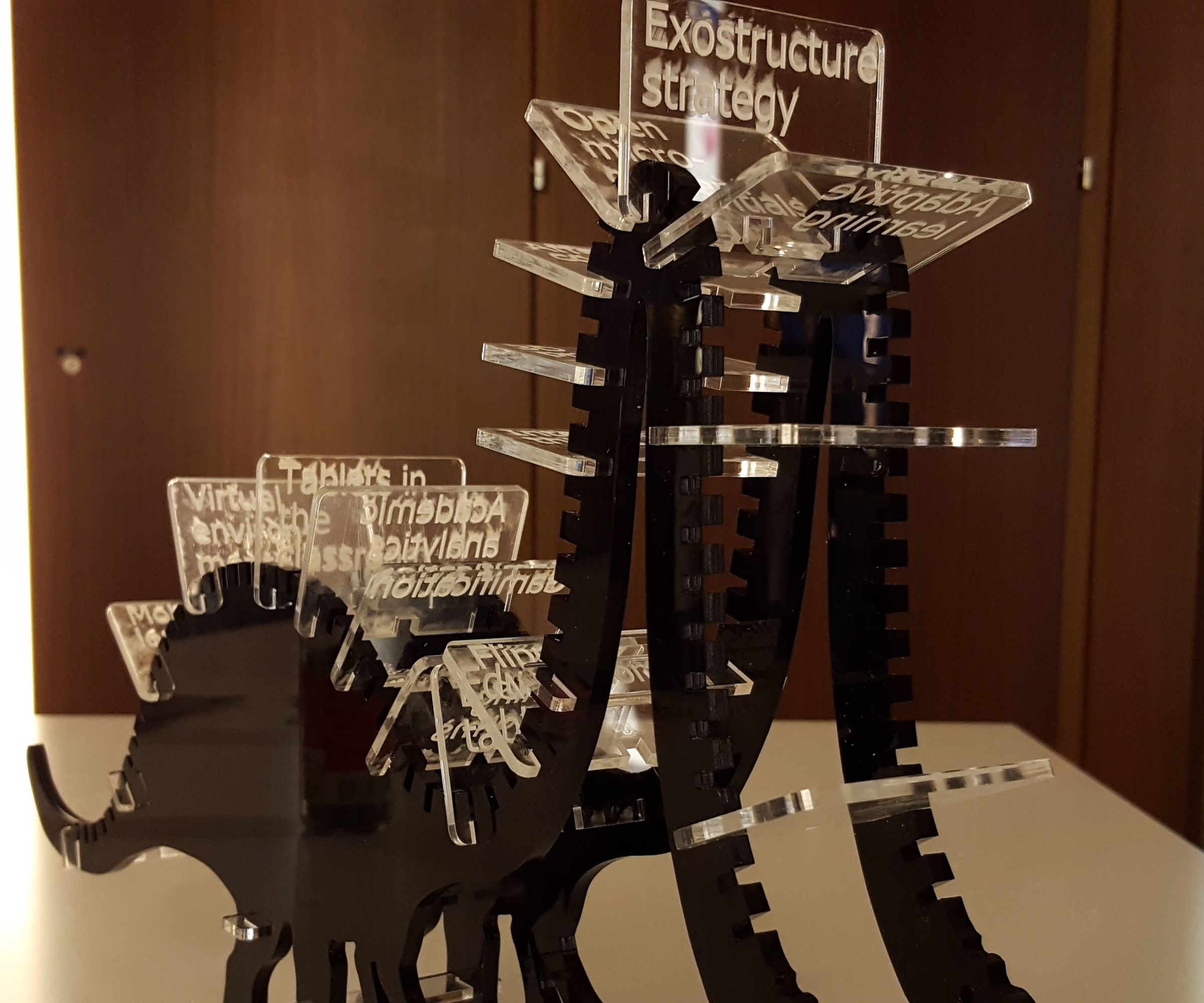 Hypeosaur - Hype Cycle Visualization Toy Art