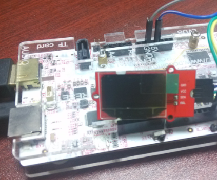 Linker OLED for PcDuino