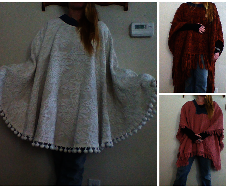 Easy Poncho Out of Almost Anything.