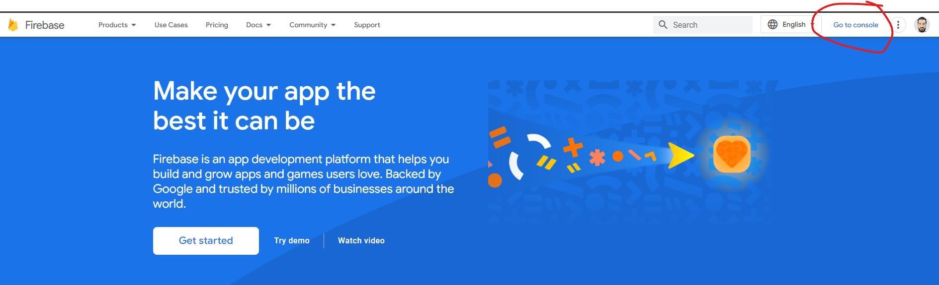 Google Firebase Account Setting for IOT