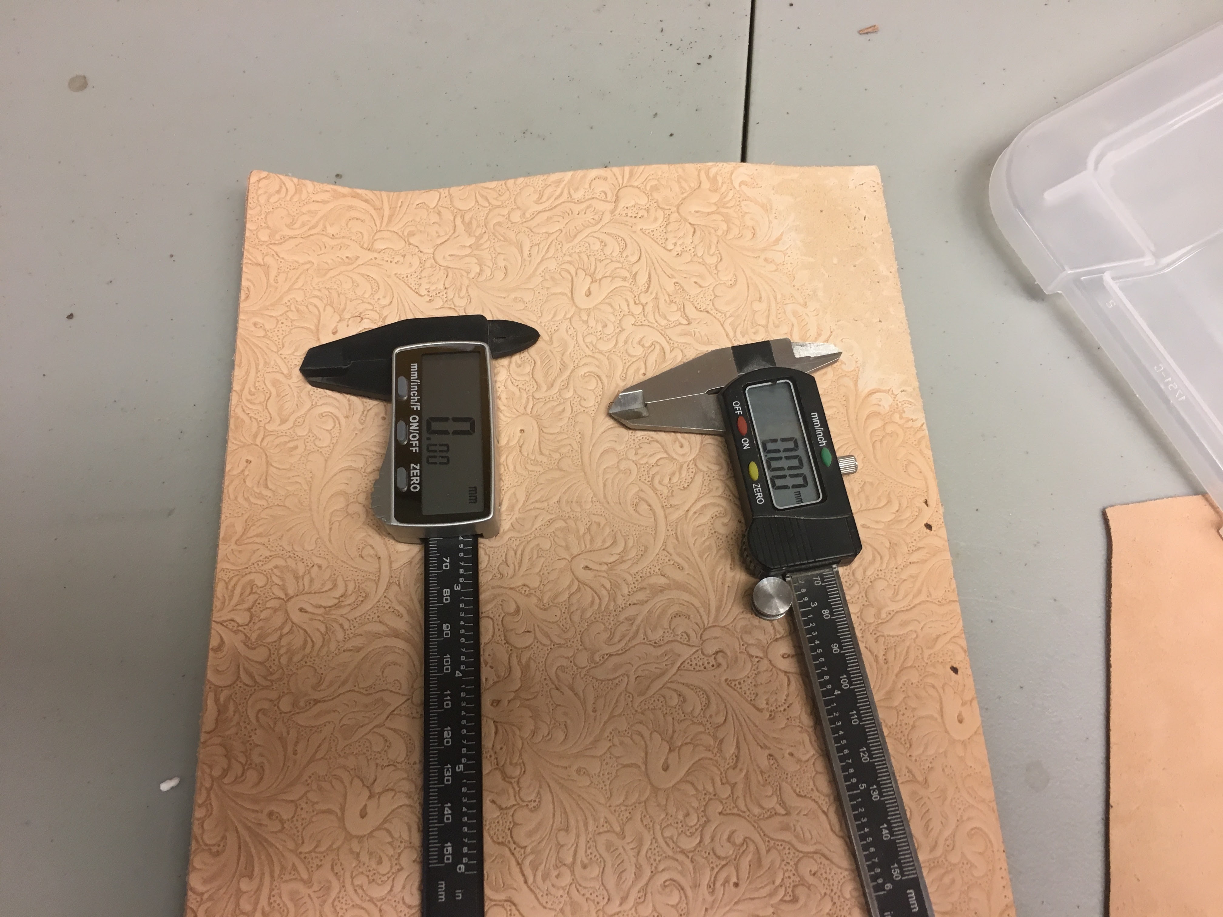 Custom Leather Caliper Holster 8 Steps (with Pictures) Instructables