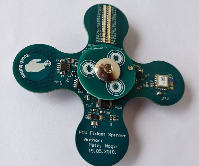 Persistence of Vision Fidget Spinner