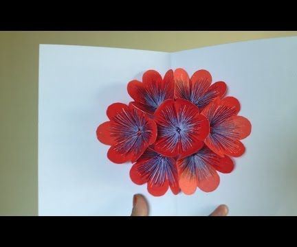 Handmade Pop Up Flower Card Making Tutorial