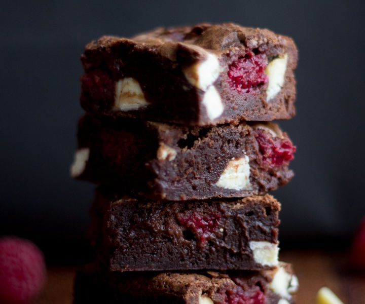 How to Make Killer Gluten Free White Chocolate Raspberry Brownies