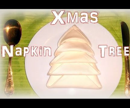 Xmas Napkin Tree