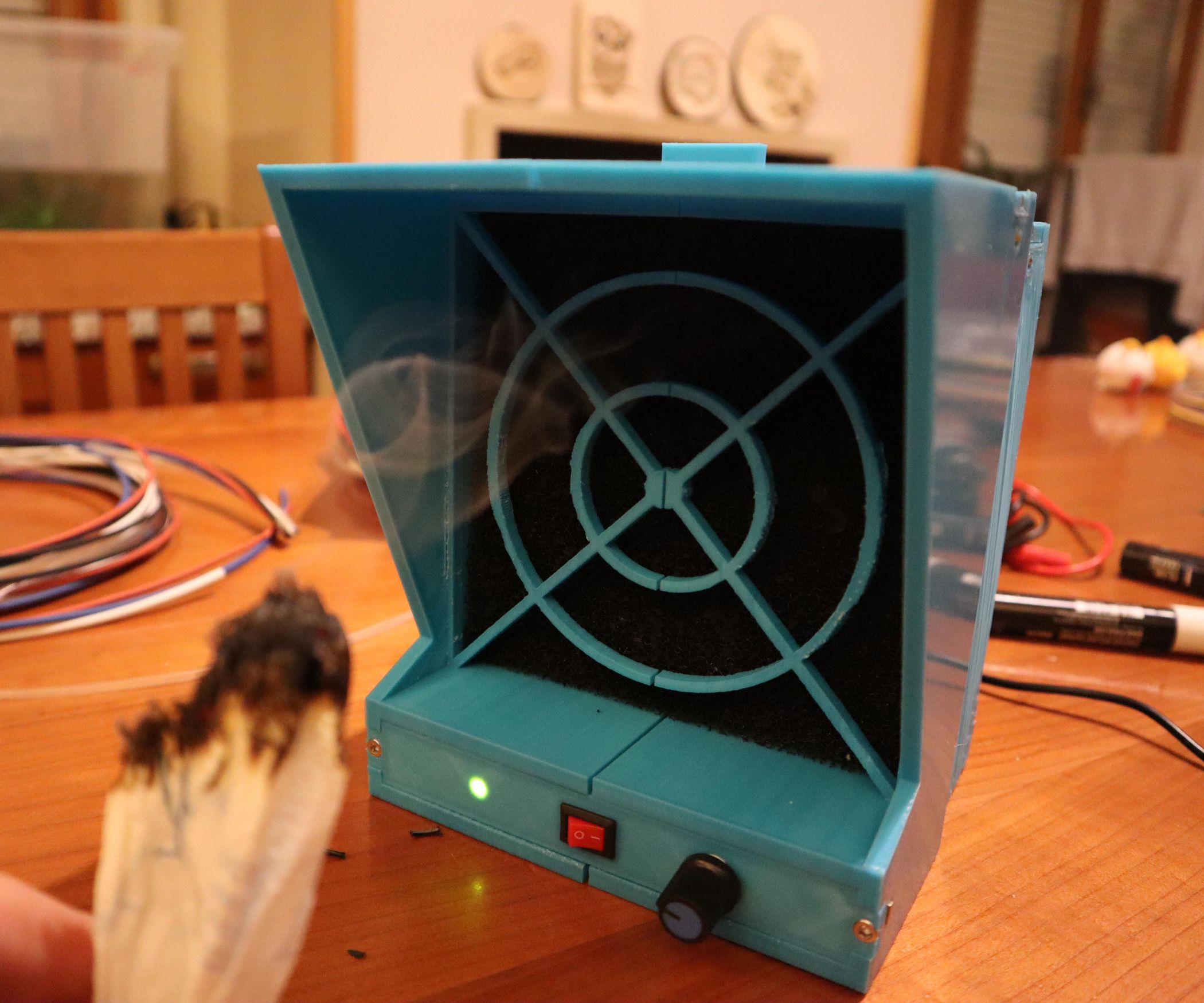 DIY 3D Printed 120mm Fume Extractor : 10 Steps (with Pictures