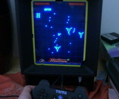 Modify PSX Controller for Vectrex Games Console