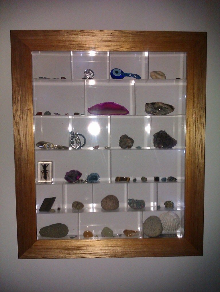 Illuminated Wall Mounted Display Unit
