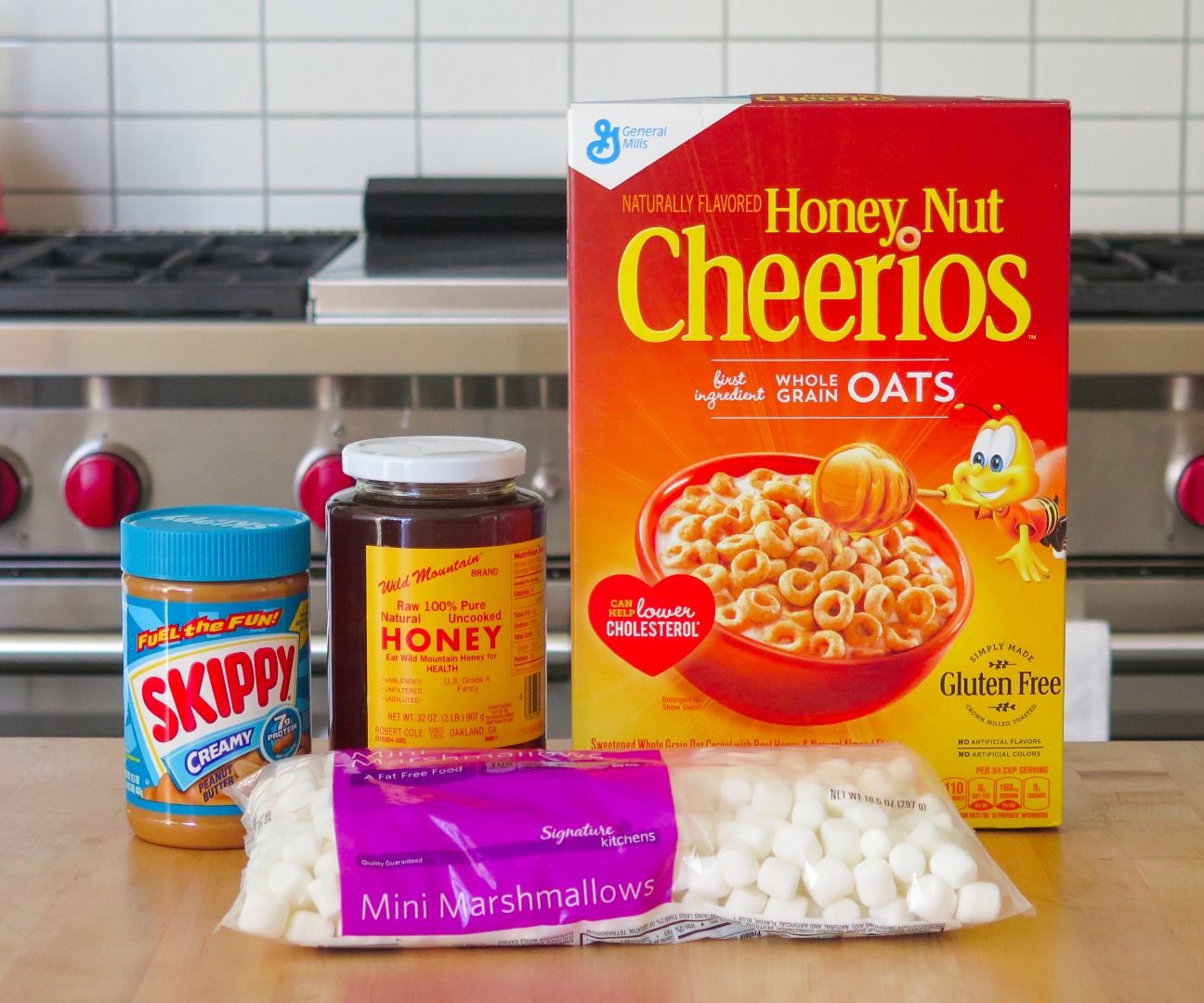 peanut butter cheerio bars