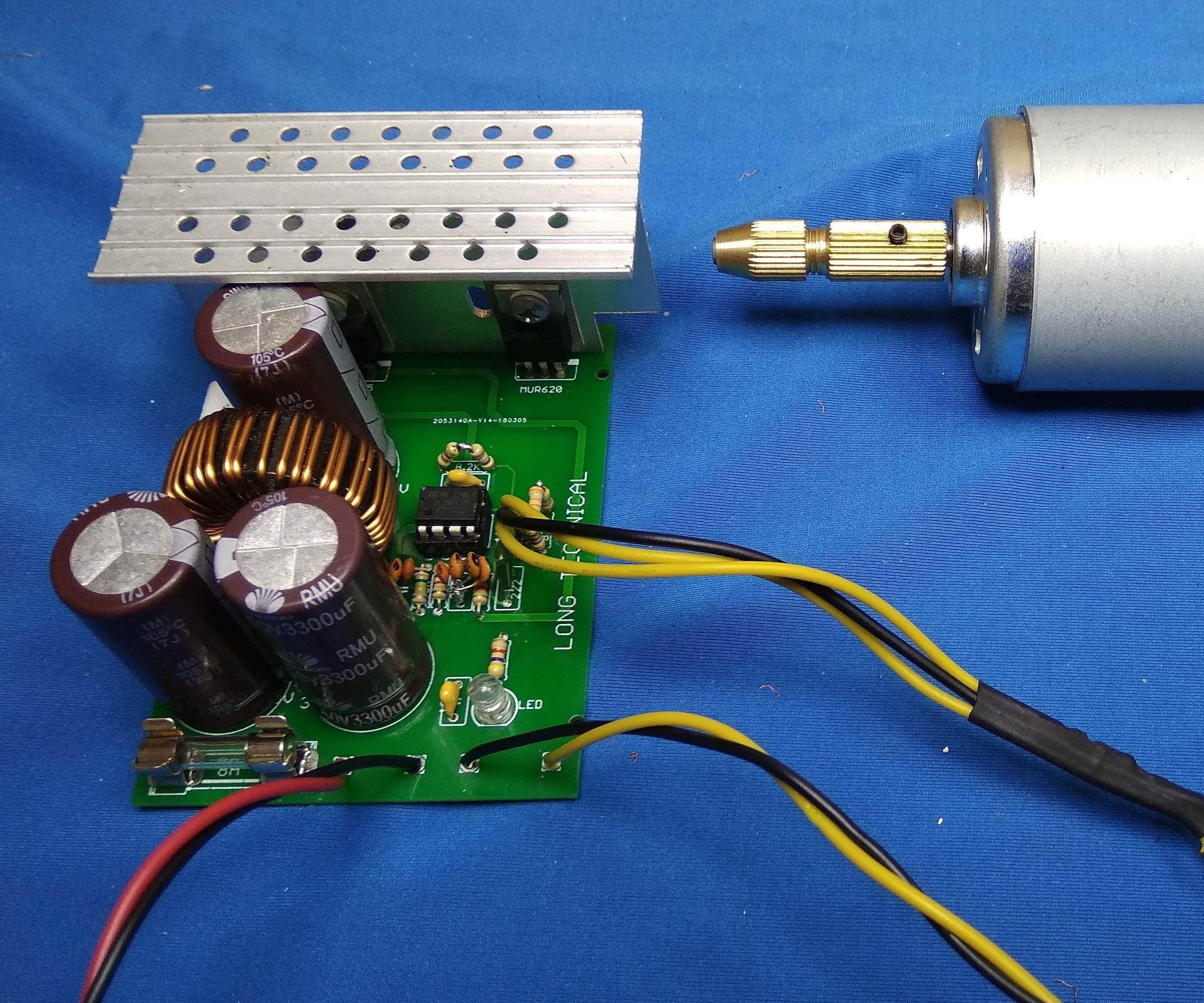 DC to DC Converter 12V to 4,8V - 27,9V | DC Power Supply Schematic