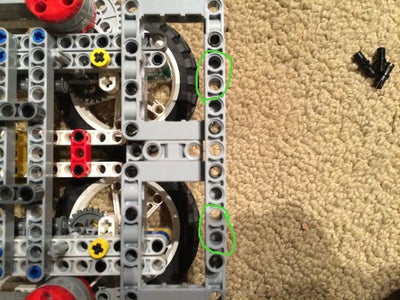 Build, Modify, and Attach Mount for Lego Launcher