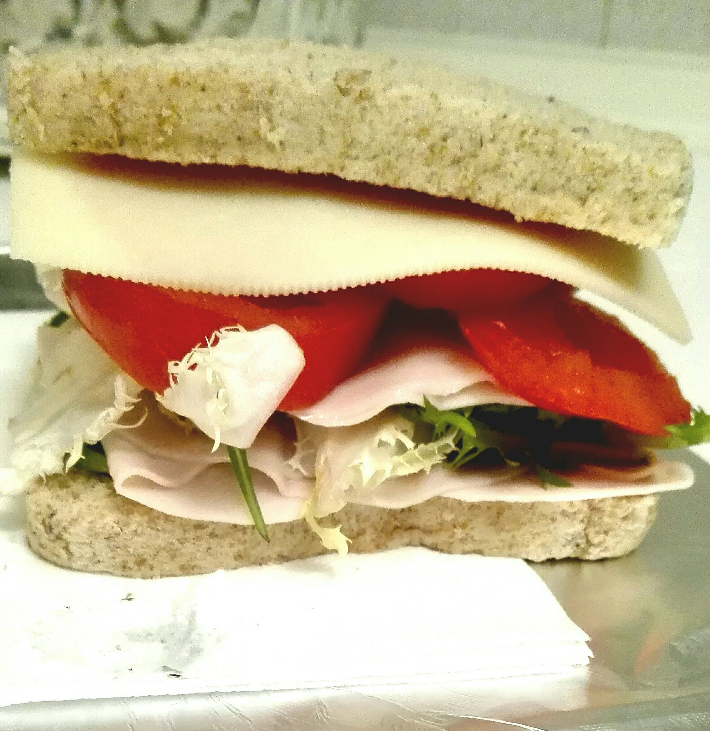Big Healthy and Filling Sandwich