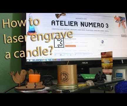 How to Laser Engrave Candles ?