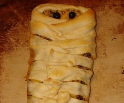 Halloween Mummy Tacos