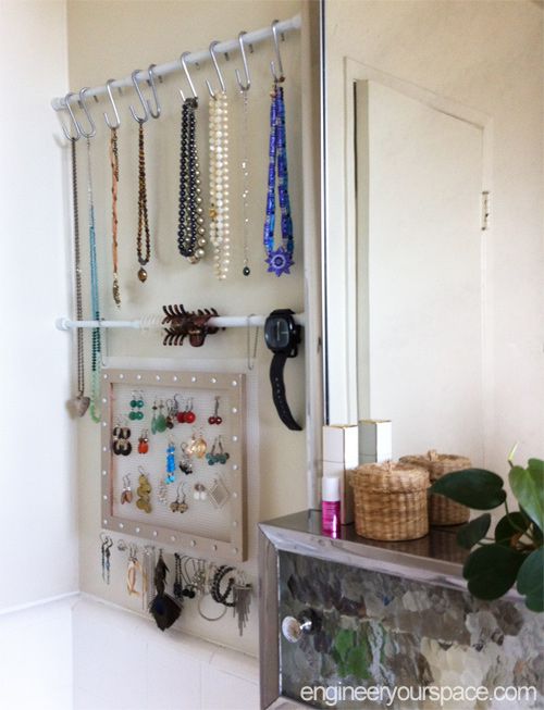 Try Tension Rod Extra Storage