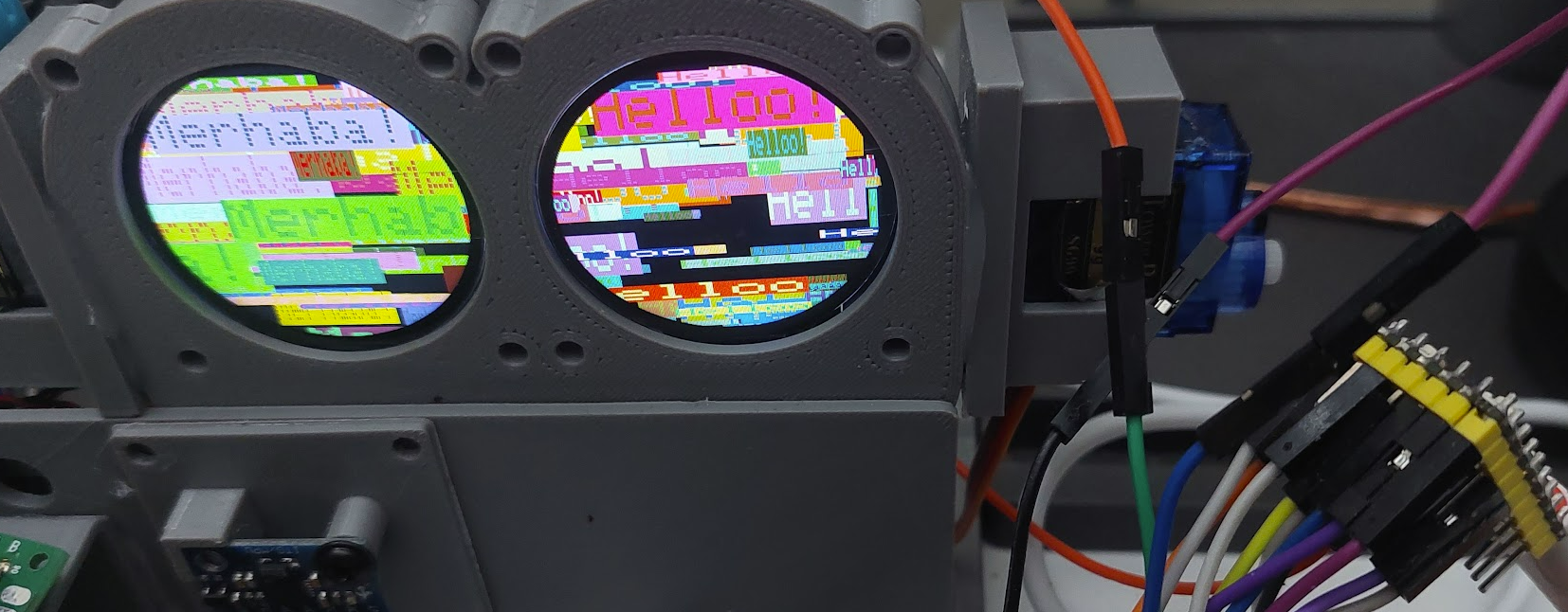 PART1 RP2040-2x GC9A01 Display on Shared SPI