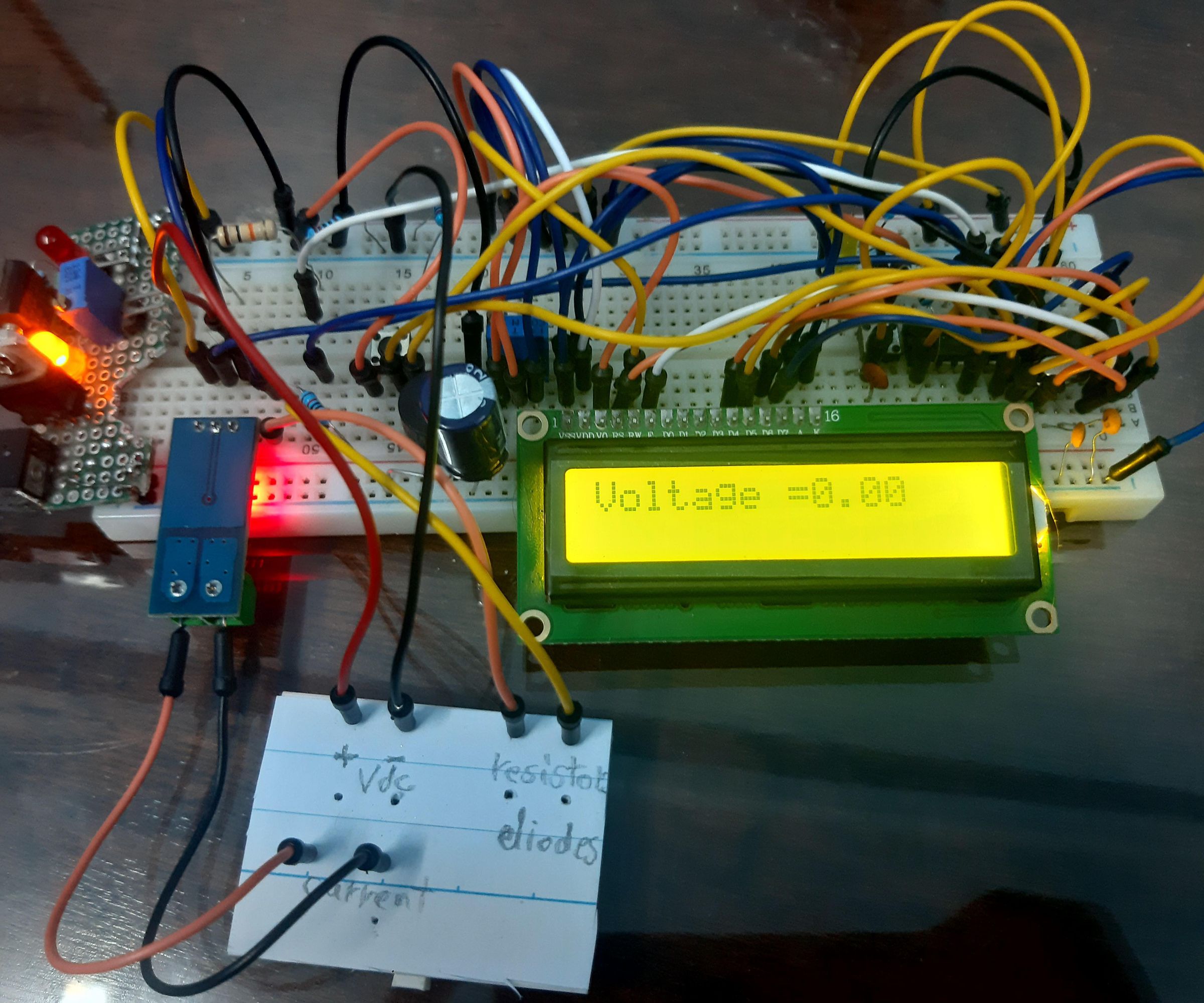 Cheap DIY Multimeter Using Atmega328p