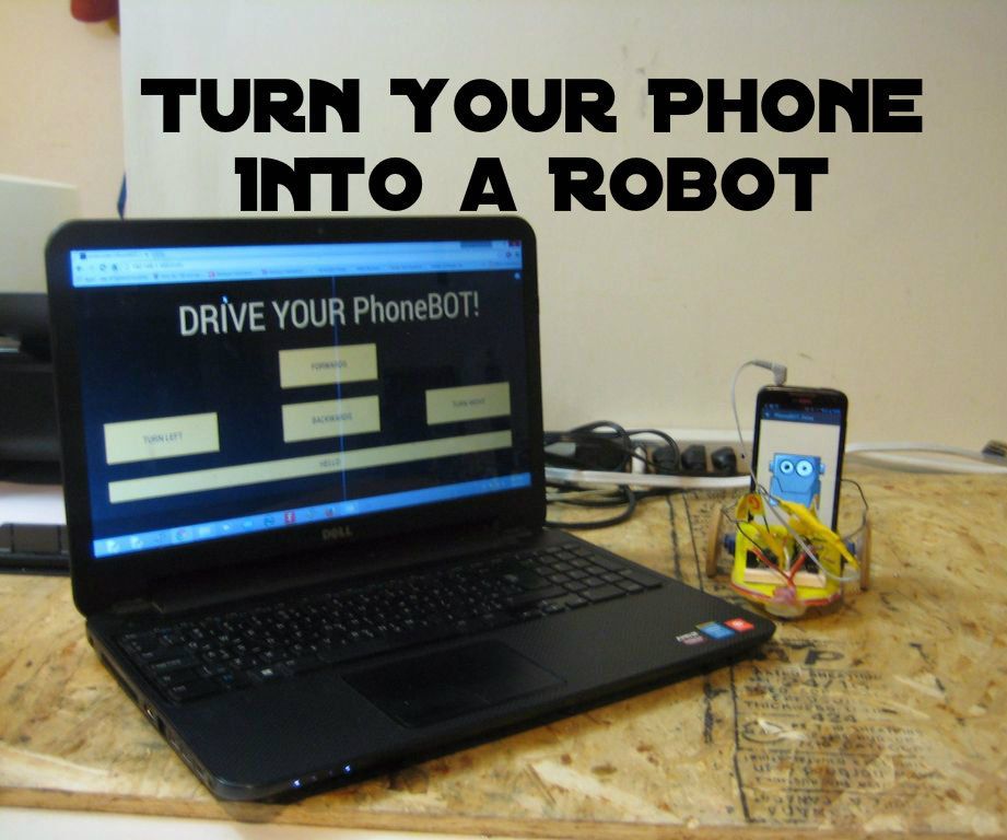 Turn Your Phone Into a Robot