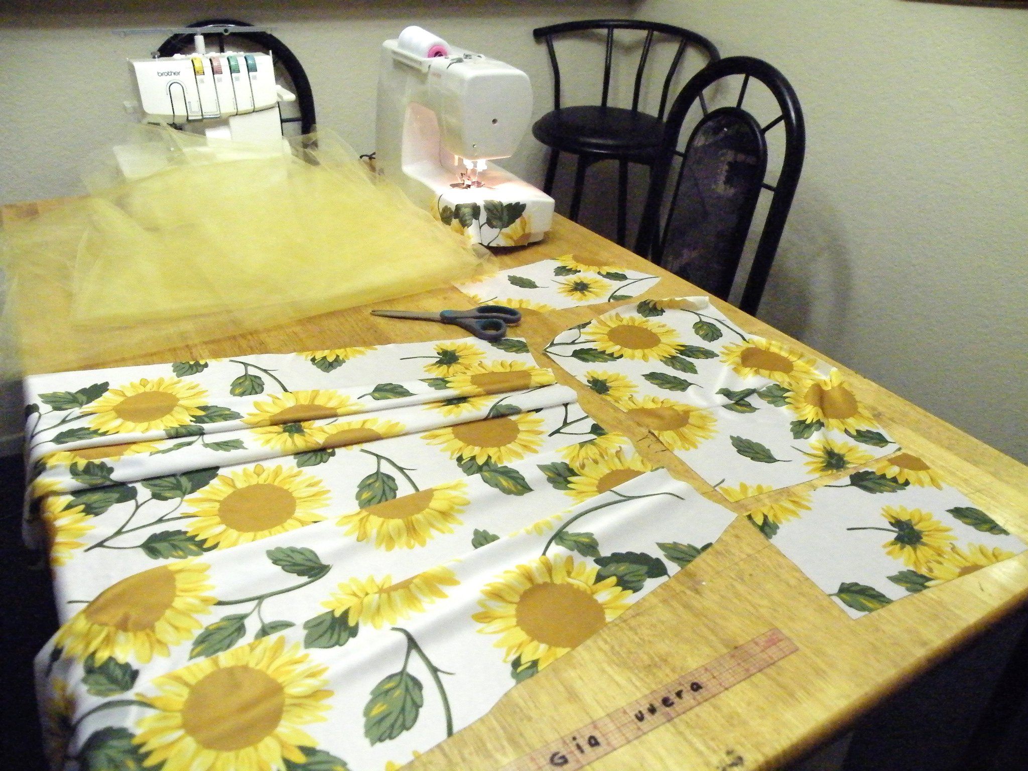 Tropical Sunflower Bustier Dress Creation Instructables