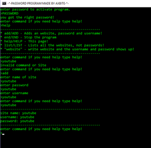 Password Program : 10 Steps - Instructables