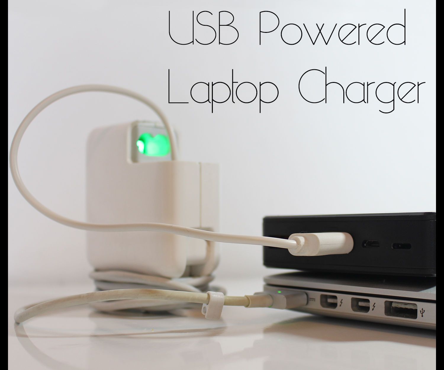 USB Powered Laptop Charger