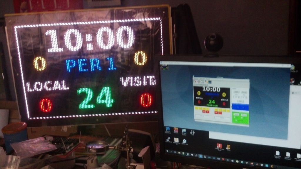 Compiling, Setting and Test Ledboard Pi GUI Application